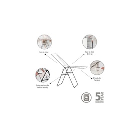 HangOn Drying Rack, 25m - Matt Black