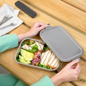 Make & Take Lunch Box, Large - Matt Steel
