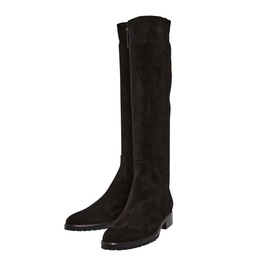 Lara Suede Knee-High Boots