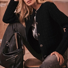 Textured Cardigan