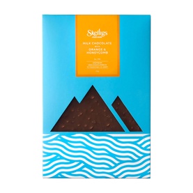 Milk Chocolate with Orange & Honeycomb 350g