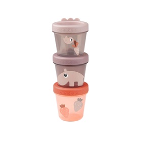 Three-Pack Ozzo Baby Food Container