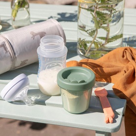 Three-Pack Ozzo Baby Food Container