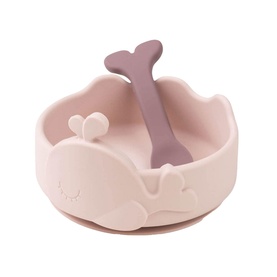 Wally Silicone Bowl & Baby Spoon Set
