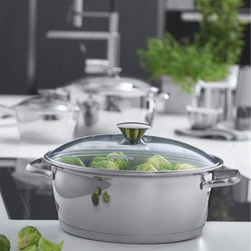 Four Piece Stainless Steel Cookware Set