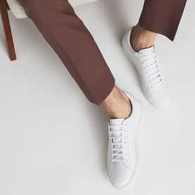 Finley Leather Trainers