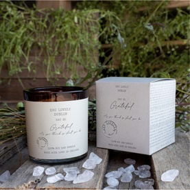 Eau So Grateful Candle With Monstone