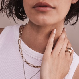 T-Bar Layered Necklace