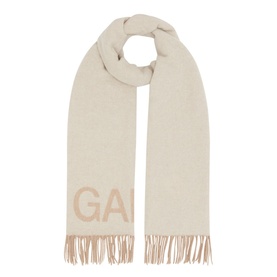 Fringed Logo Scarf