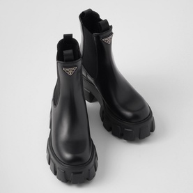 Monolith Brushed Leather Boots