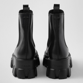 Monolith Brushed Leather Boots