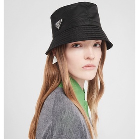 Re-Nylon Logo Hardware Bucket Hat