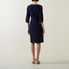 Rita Pearl-Detail Dress