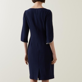 Rita Pearl-Detail Dress