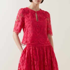 Jessie Lace-Detail Blouse