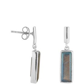 Manhattan Labradorite Drop Earrings