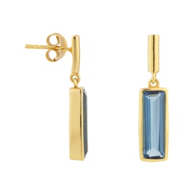 Manhattan Iolite Drop Earrings