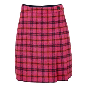 Leah Check Mini Skirt