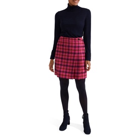 Leah Check Mini Skirt