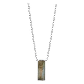 Manhattan Labradorite Pendant Necklace