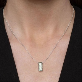Manhattan Labradorite Pendant Necklace