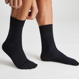 Mario Striped Crew Socks