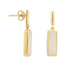 Manhattan Moonstone Drop Earrings