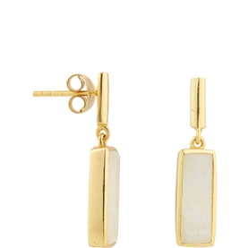 Manhattan Moonstone Drop Earrings