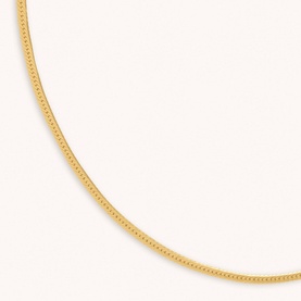 Snake 18k Gold-Plated Chain Necklace