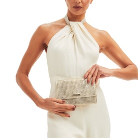 Kianni Crystal Embellished Clutch
