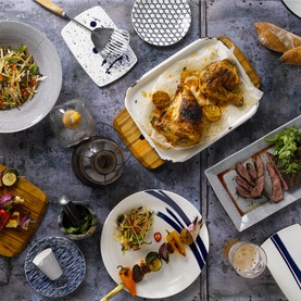 1815 Pacific Set of Four Serving Boards 20cm