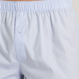 Button Fly Boxers Blue