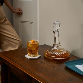 Lismore Double Old Fashioned Tumblers Set of Two 375ml