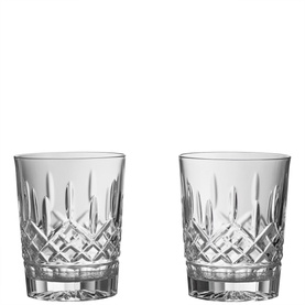 Lismore Double Old Fashioned Tumblers Set of Two 375ml