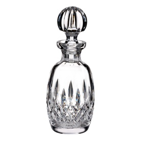 Waterford Lismore Decanter Round 500ml in clear crystal with diamond-cut pattern and round stopper