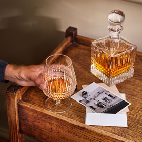 Lismore Diamond Square Decanter 700ml