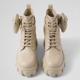 Monolith Leather Re-Nylon Lace-Up Boots