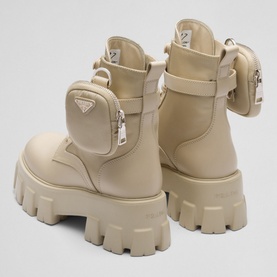 Monolith Leather Re-Nylon Lace-Up Boots