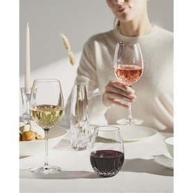 Lismore Castle Stemless Wine Glass Set of Two