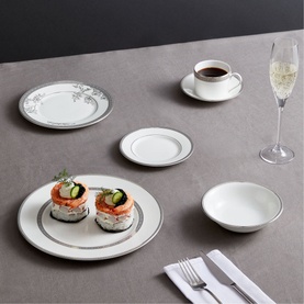 Vera Wang Lace Teacup & Saucer Two-Piece Set