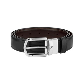 Revolve Horseshoe Buckle Leather Belt