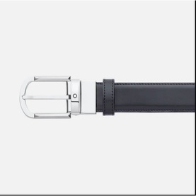 Revolve Horseshoe Buckle Leather Belt