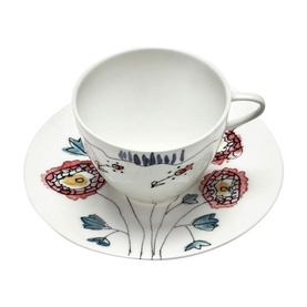 Coffee Cup and Saucer Set