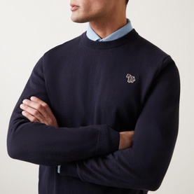 Zebra Badge Logo Sweater