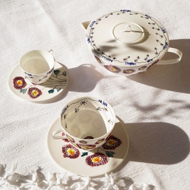 Cappuccino Cup and Saucer Set