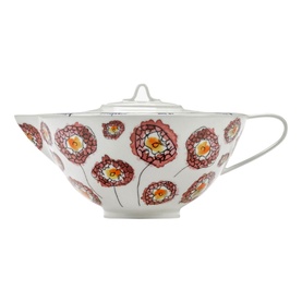 Midnight Flowers Teapot