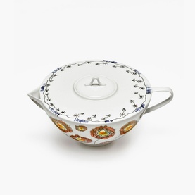 Midnight Flowers Teapot