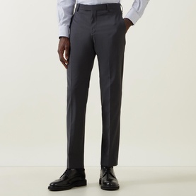 Jans Mid-Rise Straight Leg Suit Trousers