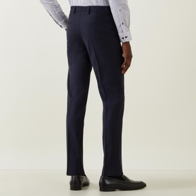 Jans Mid-Rise Straight Leg Suit Trousers