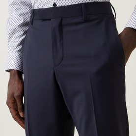 Jans Mid-Rise Straight Leg Suit Trousers